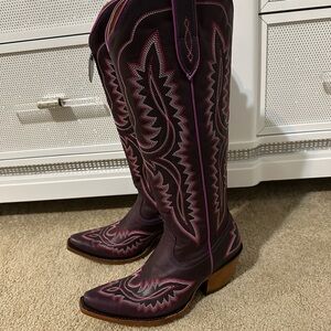 Ariat Casanova Deep Amethyst Cowgirl Boots